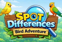 Spot Differences Bird Adventure