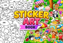 Sticker Art Book
