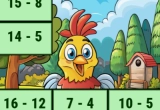 Subtraction Bird Image Uncover