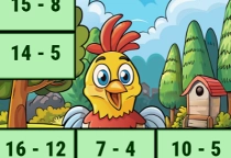 Subtraction Bird Image Uncover