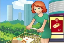 Supermarkt einkaufen