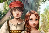 Hänsel und Gretel Wimmelbild