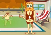 Rettungsschwimmer Larry