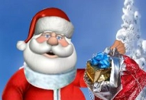 Weihnachtsmann ankleiden