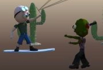 Zombie Kiteboarding