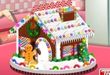 Play Lebkuchenhaus backen