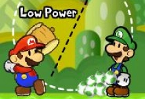 Mario füttert Yoshi