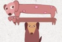 Hunde stapeln