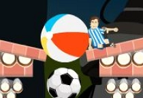 Fußballer schießen