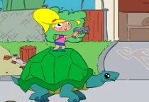 Schildkröten Mädchen