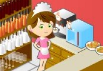 Cafe bedienen