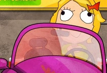 Blonde Parking Havoc