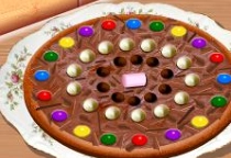 Saras Schokoladenpizza