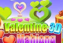 Valentine 3D Mahjong