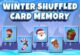 Winter Shuffled Card Memo