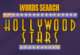 Words Search Hollywood Stars