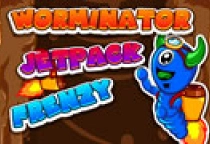Worminator Jetpack Frenzy