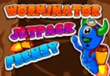 Play Worminator Jetpack Frenzy