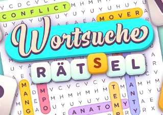 Wortsuche Rätsel - kostenlos spielen • ohne Anmeldung 🕹️